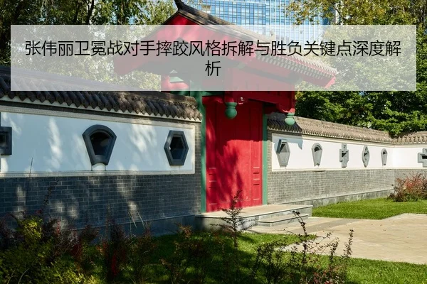 张伟丽卫冕战对手摔跤风格拆解与胜负关键点深度解析